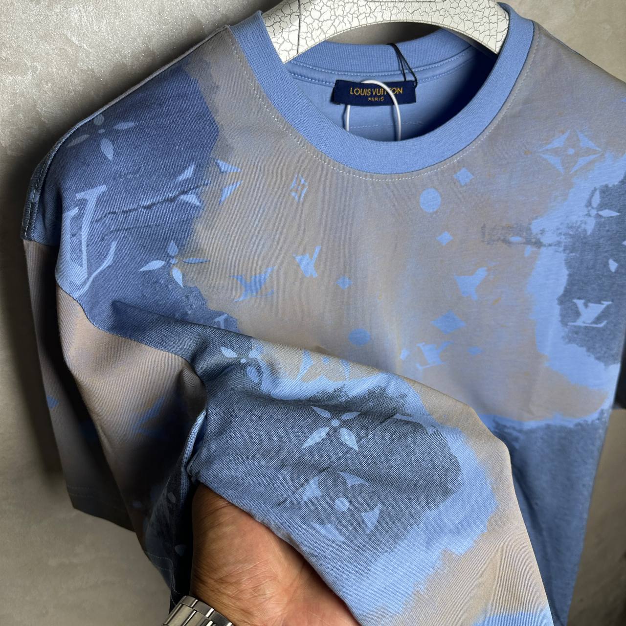 LV T-SHIRT PURE LINE - BLUE