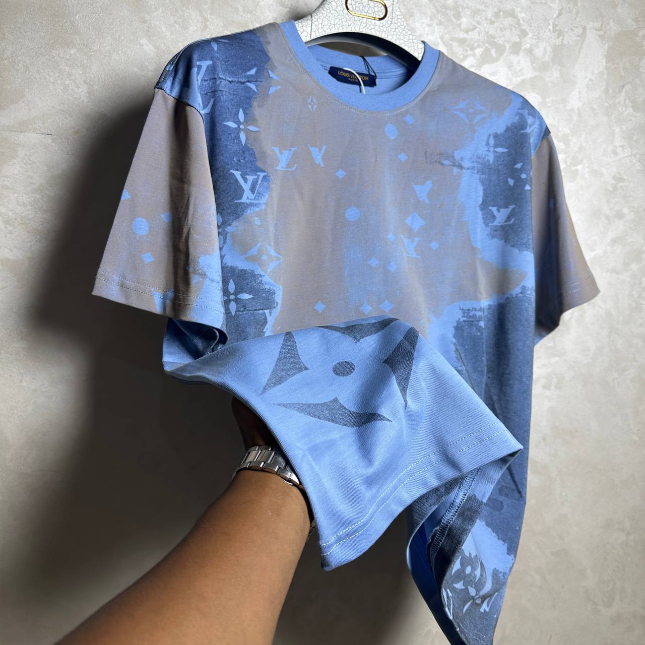 LV T-SHIRT PURE LINE - BLUE