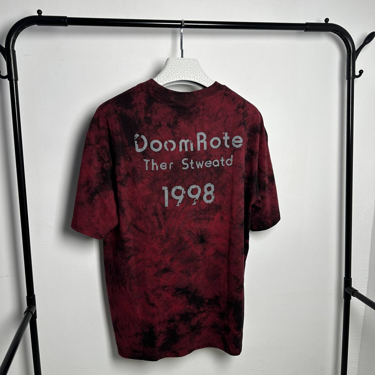 T-shirt OVERSIZED RED VOLCANO