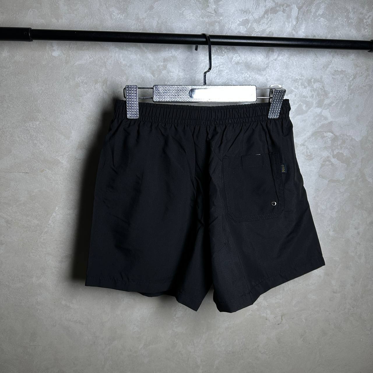 VELVO POLO SHORT - BLACK