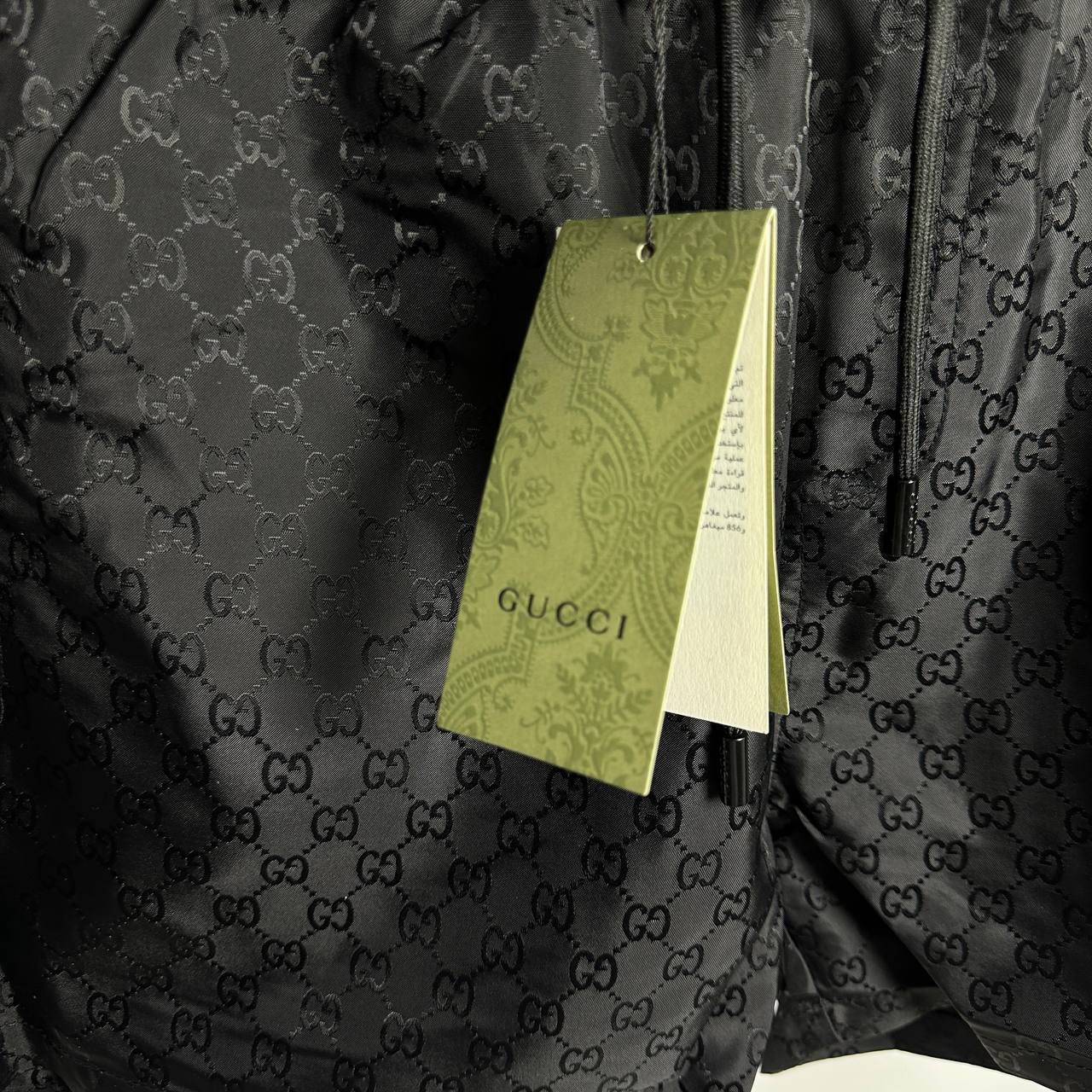 SHORT GUCCI FULL BLACK 1ST QUALITY 🔥