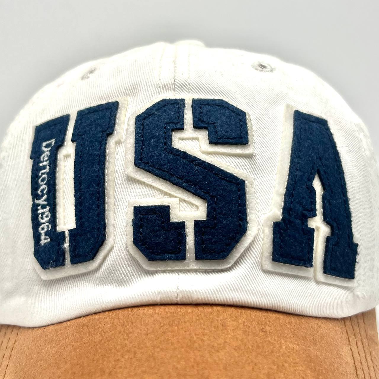 CAP WHITE USA