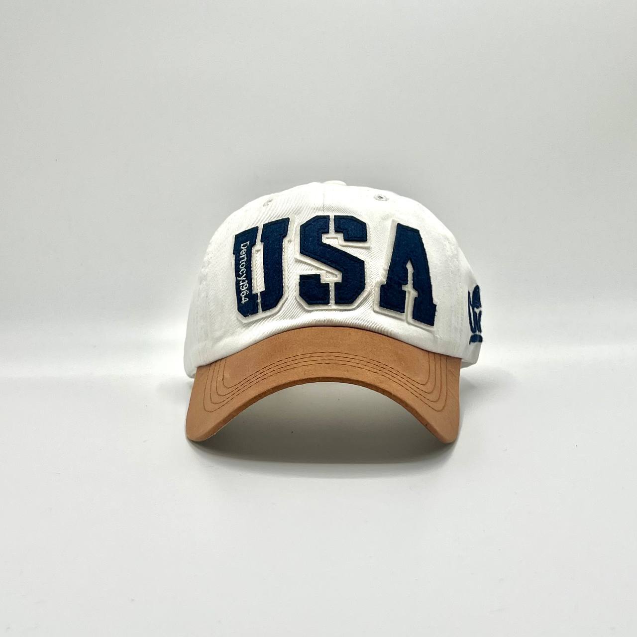 CAP WHITE USA