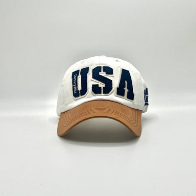 CAP WHITE USA
