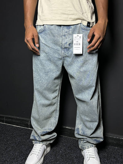 DIRTY BLACK ISLAND BAGGY JEANS