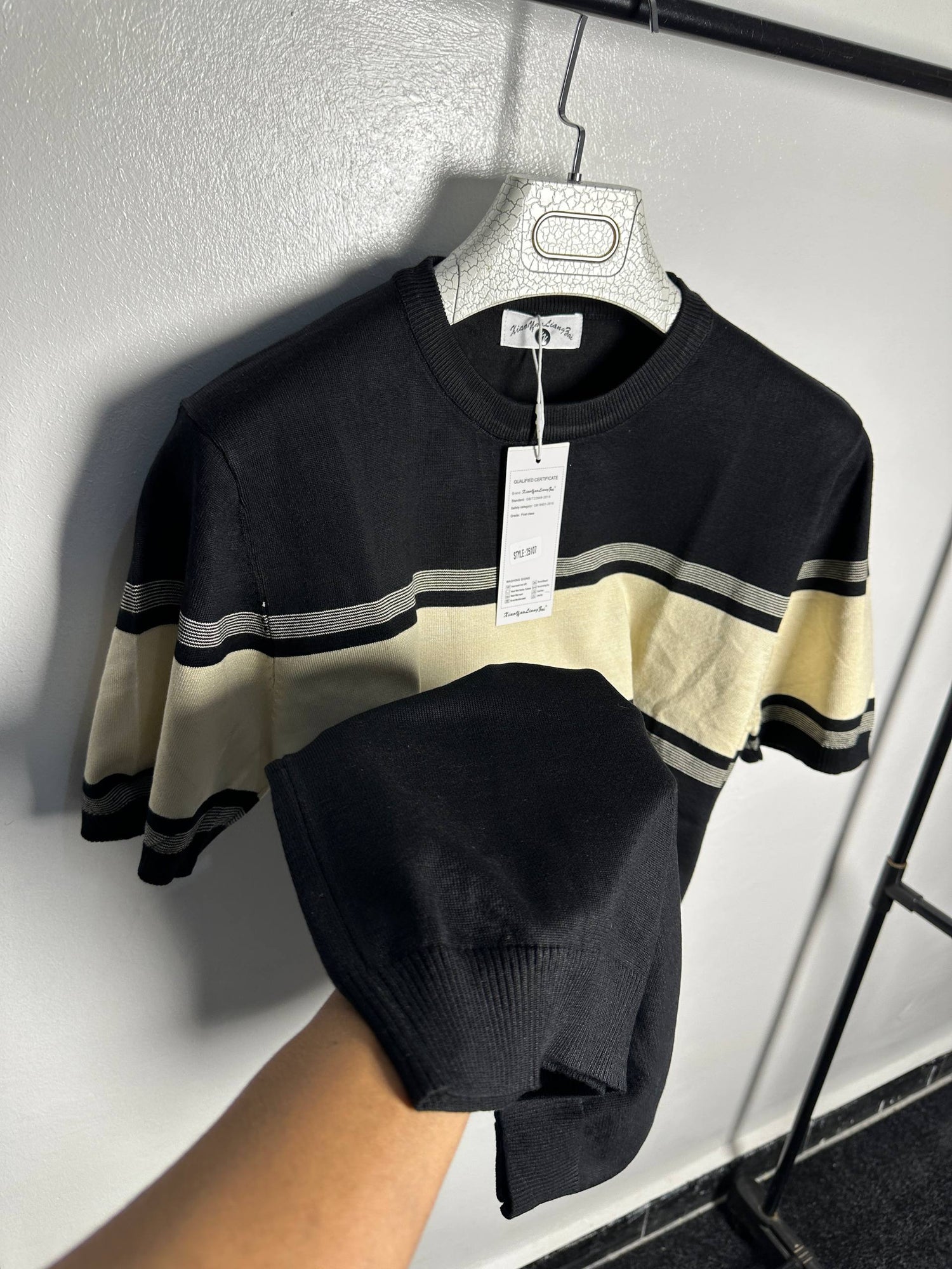 BasicFit cotton T-shirt - BLACK