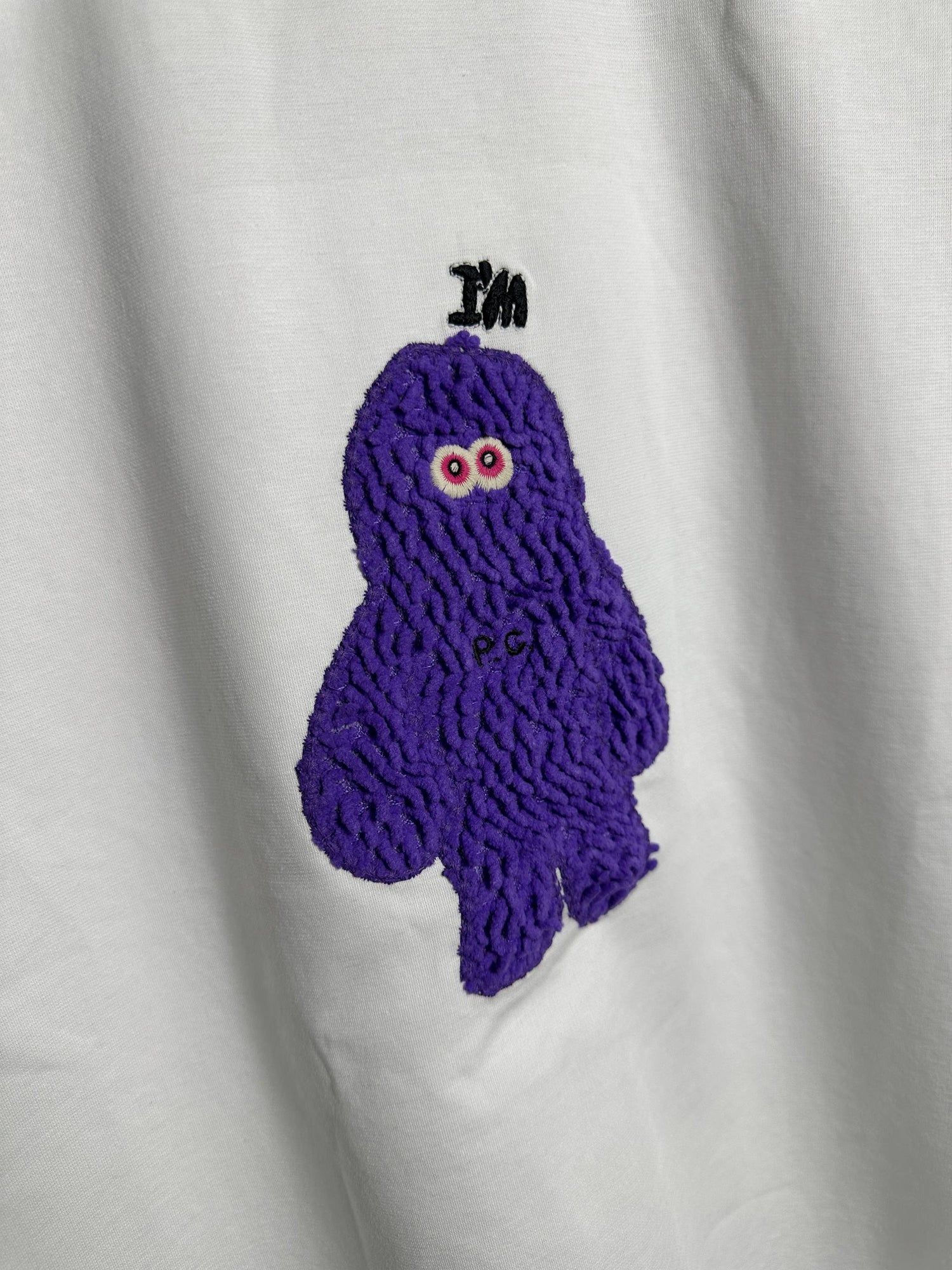 CRAFTED OVERSIZED T-SHIRT HN-34 WHITE