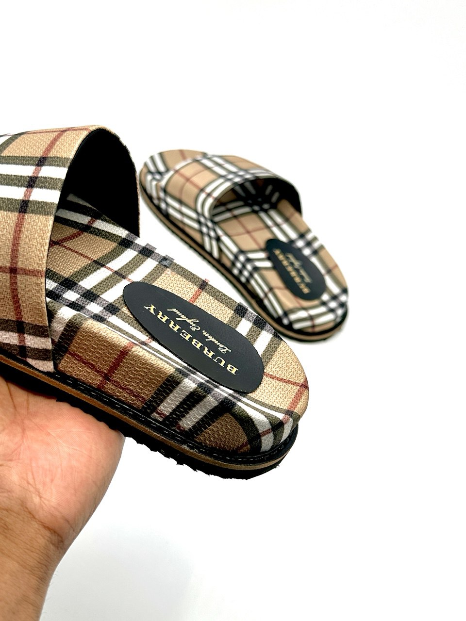 SANDALE BURBERRY Check Step
