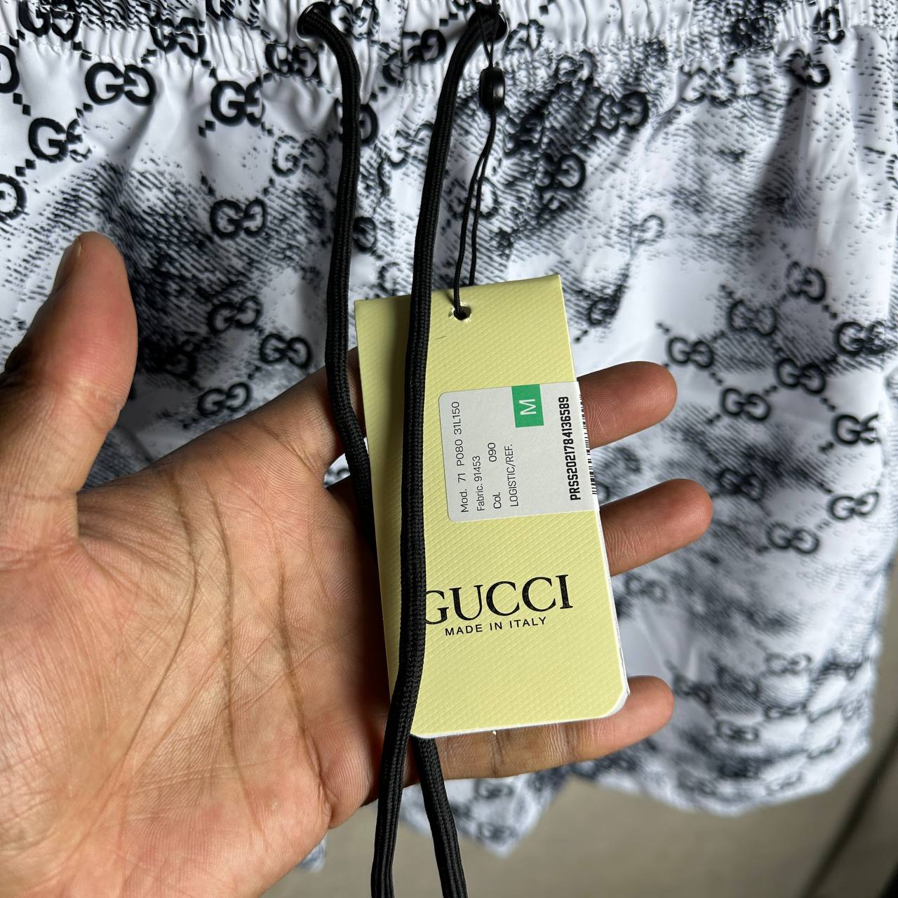 GUCCI SHORT OFF THE GRID /WHT