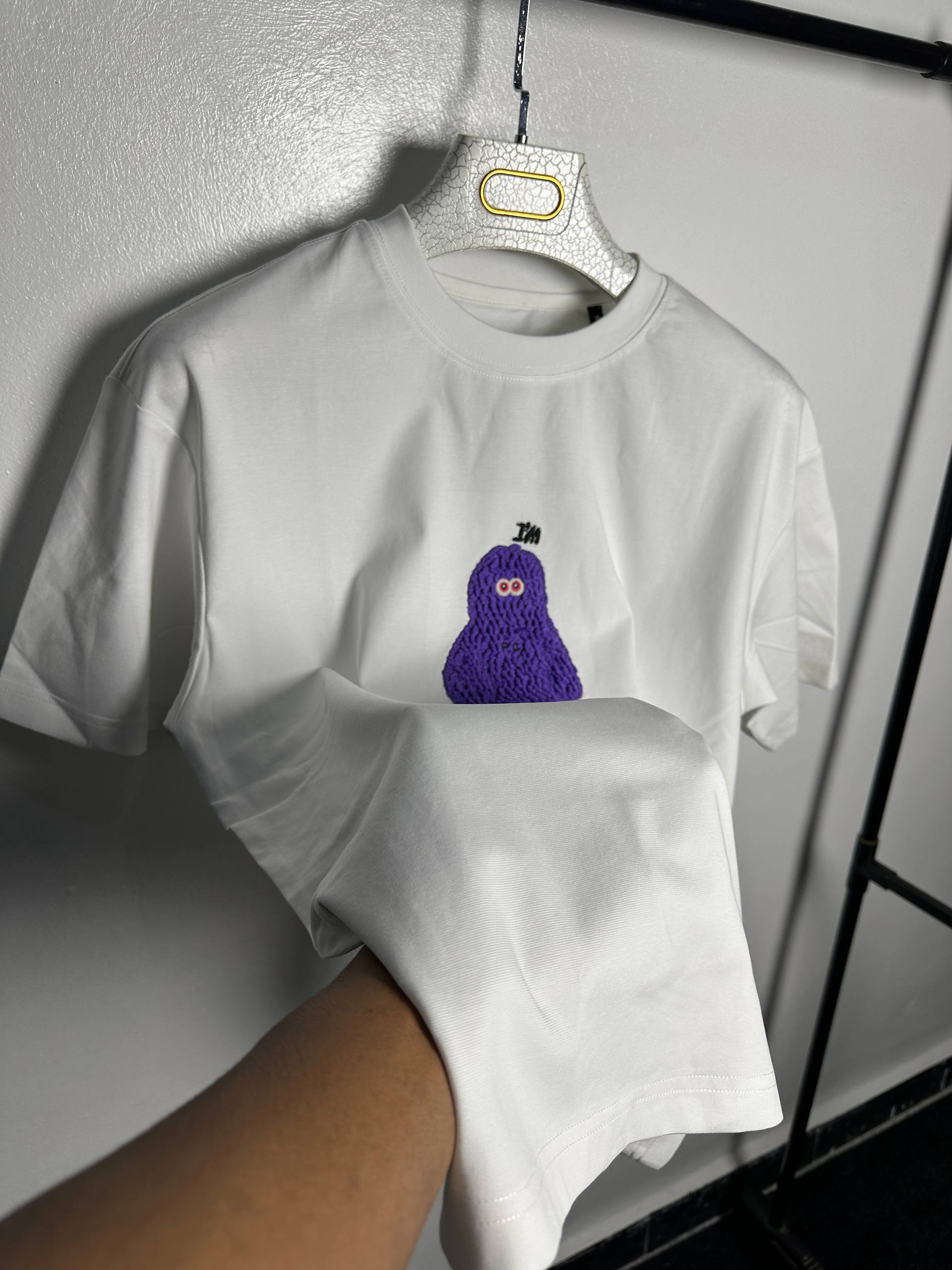 CRAFTED OVERSIZED T-SHIRT HN-34 WHITE